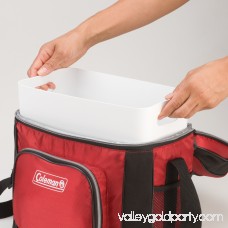 Coleman 16-Can Soft Cooler with Removable Liner, Red 555243388